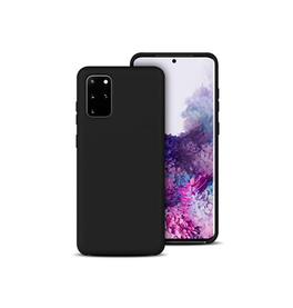 Samsung Galaxy S20+ | Samsung Galaxy S20+(Plus) - Deluxe™ Soft Touch Silikone Cover - Sort - DELUXECOVERS.DK