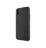 iPhone XS Max | iPhone XS Max - Delusion Abstract Designer Cover - Sort - DELUXECOVERS.DK