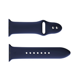 Apple Watch 42-49mm | Apple Watch (42/44/SE/45/46/49mm) - PRO+ Silikone Sportsrem - Navy blå - DELUXECOVERS.DK