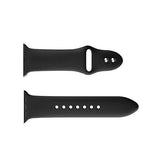 Apple Watch 42-49mm | Apple Watch (42/44/SE/45/46/49mm) - PRO+ Silikone Sportsrem - Sort - DELUXECOVERS.DK