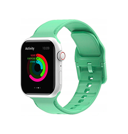Apple Watch 38-42mm | Apple Watch (38/40/SE/41/42mm) - CANDY™ Silikone Sportsrem - Grøn - DELUXECOVERS.DK