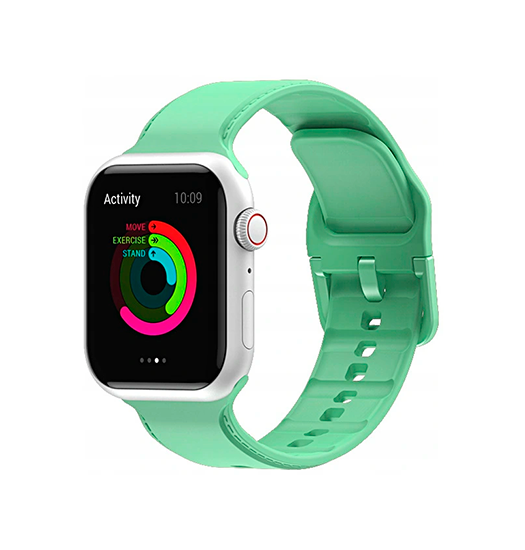 Apple Watch 38-42mm | Apple Watch (38/40/SE/41/42mm) - CANDY™ Silikone Sportsrem - Grøn - DELUXECOVERS.DK