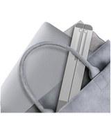 Laptop stander | Multi-vinkel Stativ til Computer / MacBook - Sammenklappelige - Sølv - DELUXECOVERS.DK