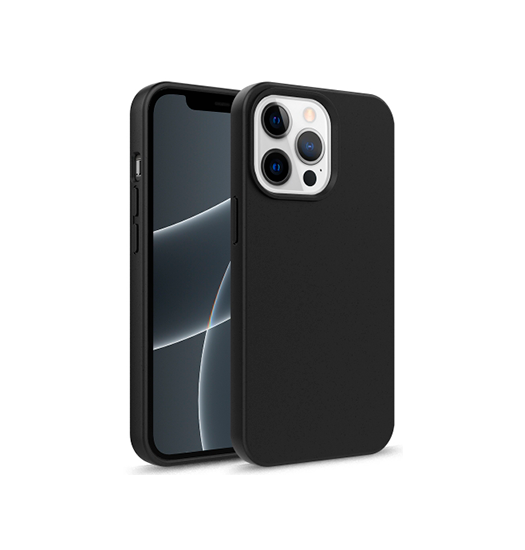 iPhone 13 Pro Max | iPhone 13 Pro Max - EcoCase™ 100% Plantebaseret Cover - Sort - DELUXECOVERS.DK