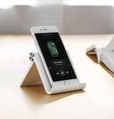 Mobil Stander | DelX S1 Holder i Foldbar Design til Smartphone & Tablet - Hvid - DELUXECOVERS.DK