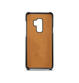 Samsung Galaxy S9+ | Samsung Galaxy S9+ (Plus) - NX Design Læder Bagcover - Sort - DELUXECOVERS.DK