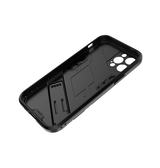 iPhone 12 Pro | iPhone 12 Pro - Eagle™ PRZ Stødsikkert Cover M. Kickstand - Sort - DELUXECOVERS.DK