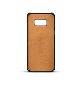 Samsung Galaxy S8+ | Samsung Galaxy S8+ (Plus) - NX Design Læder Bagcover - Sort - DELUXECOVERS.DK