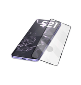 Samsung Beskyttelseglas | Samsung Galaxy S21 Ultra - MOCOLO+ 9H 3D Curved Hærdet Beskyttelsesglas - DELUXECOVERS.DK