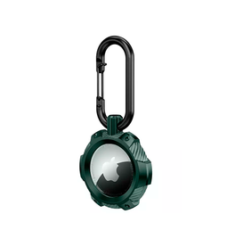 Airtag | Apple AirTag 1/2 ROBSUT™ Håndværker Stødsikker Nøglering - Army - DELUXECOVERS.DK