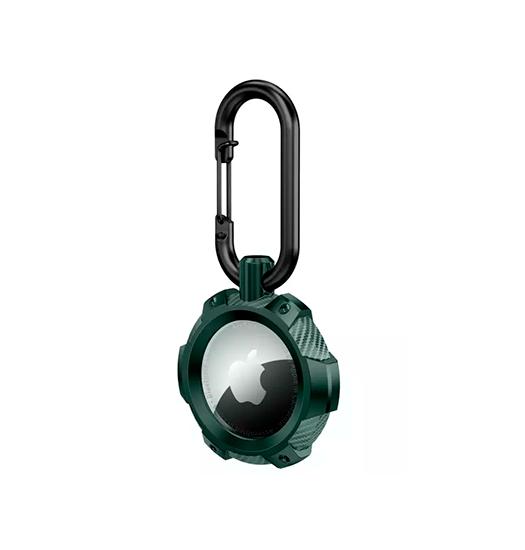 Airtag | Apple AirTag 1/2 ROBSUT™ Håndværker Stødsikker Nøglering - Army - DELUXECOVERS.DK