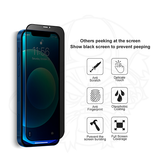 iPhone Beskyttelsesglas | iPhone 13 Mini - Dazzle Color™ Privacy Beskyttelsesglas - DELUXECOVERS.DK