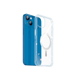 iPhone 14 Max | iPhone 14 Plus - Premium Magnet Cover M. MagSafe - Gennemsigtig - DELUXECOVERS.DK