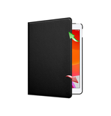 iPad 2/3/4 | iPad 2/3/4 - Retro Diary™ Vintage 360° Onefold-läderfodral - Svart - DELUXECOVERS.SE