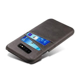 Samsung Galaxy S10 | Samsung Galaxy S10 - NX Design Læder Bagcover - Sort - DELUXECOVERS.DK