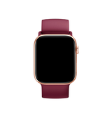 Apple Watch 42-49mm | Apple Watch (42/44/SE/45/46/49mm) - ACTIVE™ Silikone Sportsrem - Bordeauxrød - DELUXECOVERS.DK