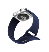 Apple Watch 42-49mm | Apple Watch (42/44/SE/45/46/49mm) - PRO+ Silikone Sportsrem - Navy blå - DELUXECOVERS.DK