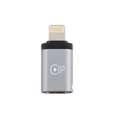 Adapter | Lightning til USB-C Hun - Adapter - Grå - DELUXECOVERS.DK