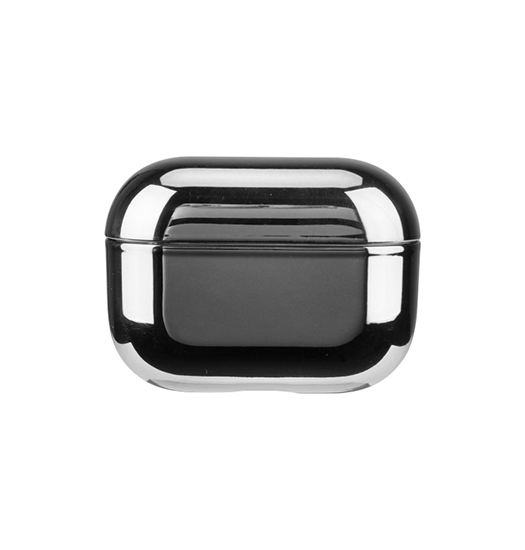 Airpods Pro 2 | AirPods Pro (1/2 Gen) | Electroplating Beskyttelses Cover - Silver Cloud - DELUXECOVERS.DK