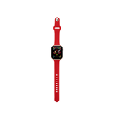 Apple Watch 42-49mm | Apple Watch (42/44/SE/45/46/49mm) - ICON™ Tynd Classic Silikone Rem - Rød - DELUXECOVERS.DK