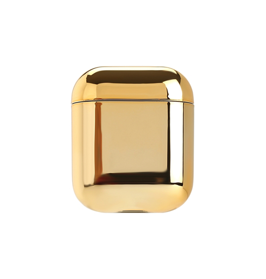 Airpods 1/2 | AirPods (1/2) | Electroplating Beskyttelses Cover - Marigold - DELUXECOVERS.DK