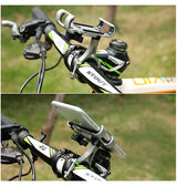 Mobilholdere til Cykel | Aluminium Mobilholder til Cykel / Motorcykel - Titan Grå - DELUXECOVERS.DK