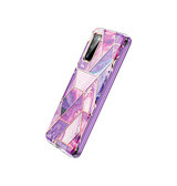 Samsung Galaxy S20 | Samsung S20 - UNIQ™ Marble Silikone Cover - LIlla - DELUXECOVERS.DK