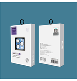 iPhone Beskyttelsesglas | iPhone 13 Pro - TOTU® Bagside Kamera Linse Beskyttelsesglas - Sort - DELUXECOVERS.DK