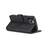 iPhone 14 Pro Max | iPhone 14 Pro Max- LC.IMEEKE™ Læder Cover M. Kortholder - Sort - DELUXECOVERS.DK
