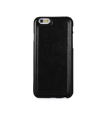 iPhone 6 / 6s | iPhone 6/6s - Vintage 2-i-1 plånboksfodral i läder med avtagbart skal - Svart/Grå - DELUXECOVERS.SE