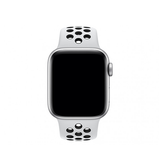 Apple Watch 38-42mm | Apple Watch (38/40/SE/41/42mm) - 4Run™ Silikone Løbe Sportsrem - Hvid - DELUXECOVERS.DK