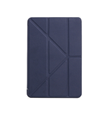 iPad Air 1 | iPad Air 1 (9.7") 2013 - Orgami Trifold Læder Cover M. Stander - Navy - DELUXECOVERS.DK