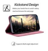 iPhone 13 Pro Max | iPhone 13 Pro Max - CaseMe™ Vintage Læder Etui / Pung - Bordeaux Rød - DELUXECOVERS.DK