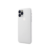 iPhone 11 Pro | iPhone 11 Pro - Ultratynd Matte Series Cover V.2.0 - Hvid/Klar - DELUXECOVERS.DK