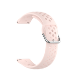 Samsung Galaxy Watch 3 (20mm) | Samsung Galaxy Watch 3 (41mm) - 4Run™ Silikone Løbe Sportsrem - Pink - DELUXECOVERS.DK