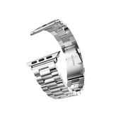 Apple Watch 42-49mm | Apple Watch (42/44/SE/45/46/49mm) - CNC Pro Rustfrit Stål Rem - Sølv - DELUXECOVERS.DK