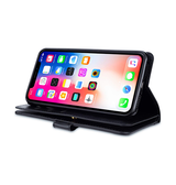iPhone 11 Pro Max | iPhone 11 Pro Max - Platinum Multi Etui M. 9 Kort Pung - Sort - DELUXECOVERS.DK