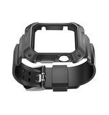 Apple Watch Cover | Apple Watch (38/40/42/44mm) - NX PRO™ Håndværker Urrem - Sort - DELUXECOVERS.DK