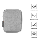 Apple Watch Tilbehør | Nylon Taske Portfolio Til Remme (Small) - Grå - DELUXECOVERS.DK