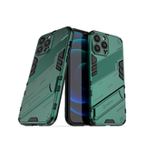 iPhone 13 Pro | iPhone 13 Pro - Eagle™ PRZ Stødsikkert Cover M. Kickstand - Emerald / Grøn - DELUXECOVERS.DK