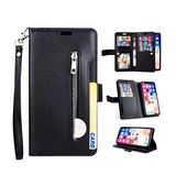 iPhone 14 Max | iPhone 14 Plus - Platinum Multi Etui M. 9 Kort Pung - Sort - DELUXECOVERS.DK