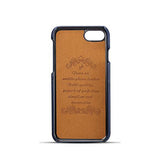 iPhone 7 / 8 / SE (2020/2022) | iPhone 7/8/SE(2020/2022) - NX Design™ Læder Cover M. Kortholder - Blå - DELUXECOVERS.DK