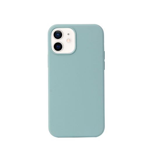 iPhone 12 | iPhone 12 - DeLX™  Pastel Silikone Cover - Moss Green - DELUXECOVERS.DK