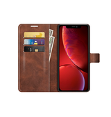 iPhone 13 Pro | iPhone 13 Pro - Retro Diary Læder Cover Etui M. Pung - Brun - DELUXECOVERS.DK