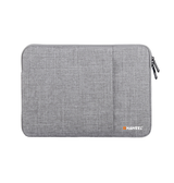 Computer Sleeve | Computer/PC 13" - HAWEEL™ Enkla Sleeve med frontlomme - Grå - DELUXECOVERS.DK
