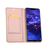 Huawei P20 | Huawei P20 - Vanquish Pro Series Flipcover Etui - RoseGuld - DELUXECOVERS.DK