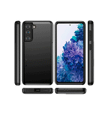 Samsung Galaxy S21+ | Samsung S21+ - Deluxe™ Håndværker Cover M. Kortholder - Sort - DELUXECOVERS.DK