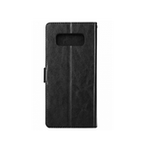 Samsung Galaxy S8 | Samsung Galaxy S8 - Deluxe Læder Etui Med Pung - Sort - DELUXECOVERS.DK