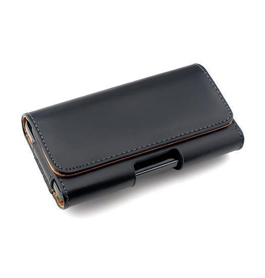 Oneplus løbeudstyr | OnePlus 9 Pro - Læder Horisontalt Bælte Taske - DELUXECOVERS.DK
