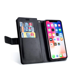 iPhone 13 Mini | iPhone 13 Mini - Platinum Multi Etui M. 9 Kort Pung - Sort - DELUXECOVERS.DK